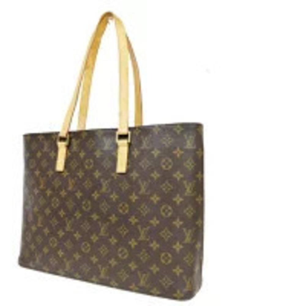 Louis Vuitton Luco Tote Bag Shoulder Monogram Leather
